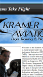 Mobile Screenshot of krameraviation.com